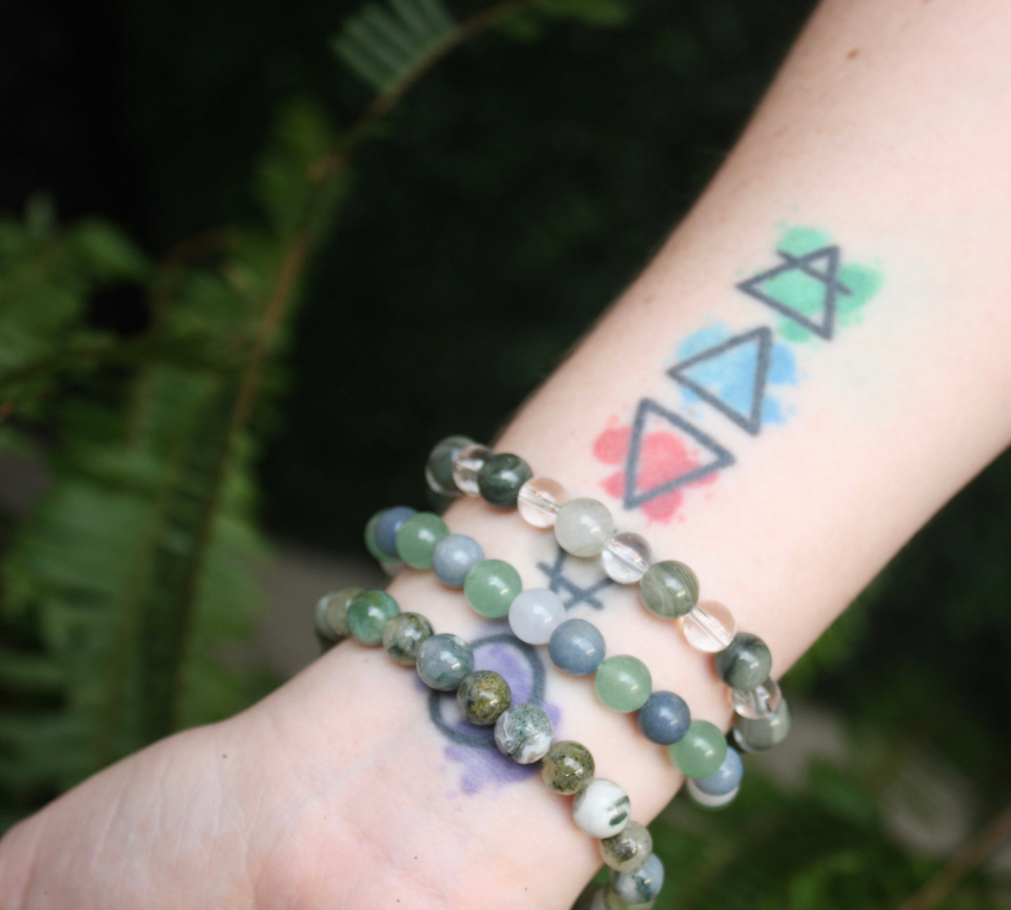 Custom Crystal Beaded Bracelets