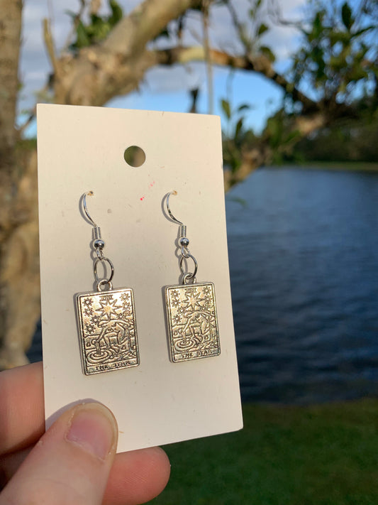 “The Star” Tarot Card Earrings