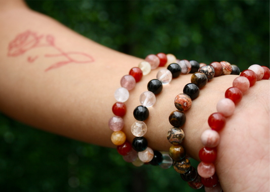 Custom Crystal Beaded Bracelets