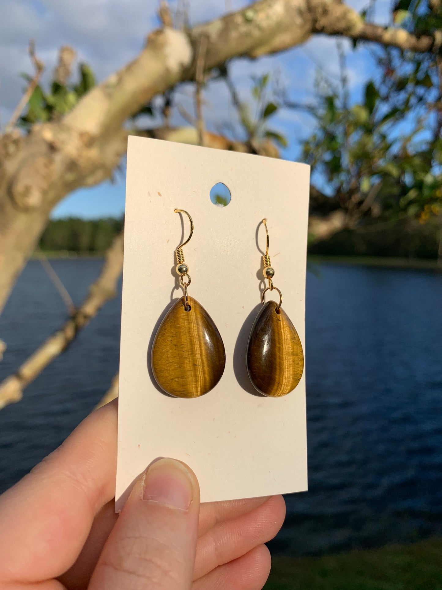Tiger’s Eye Earrings