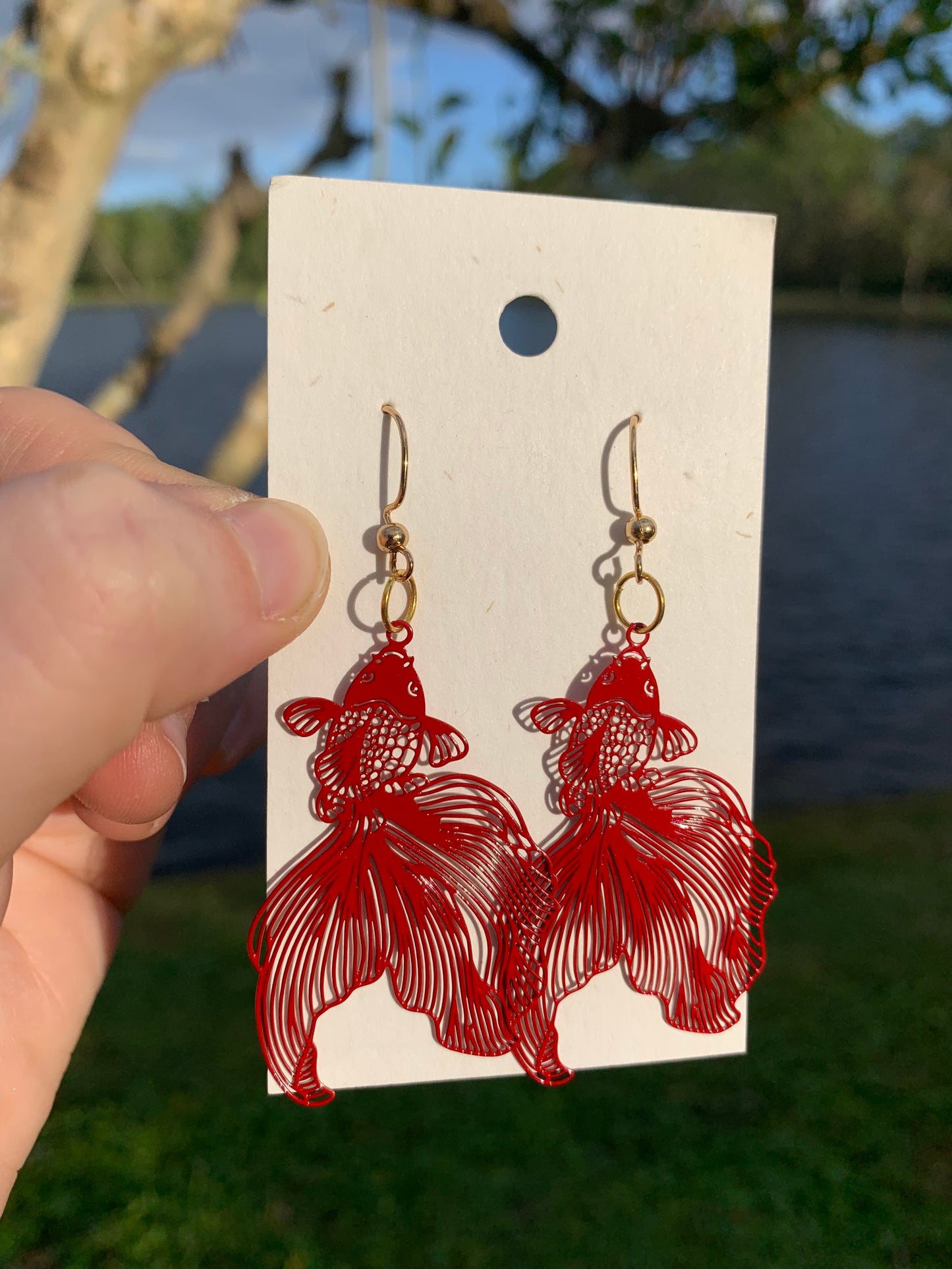 Koi Fish Earrings