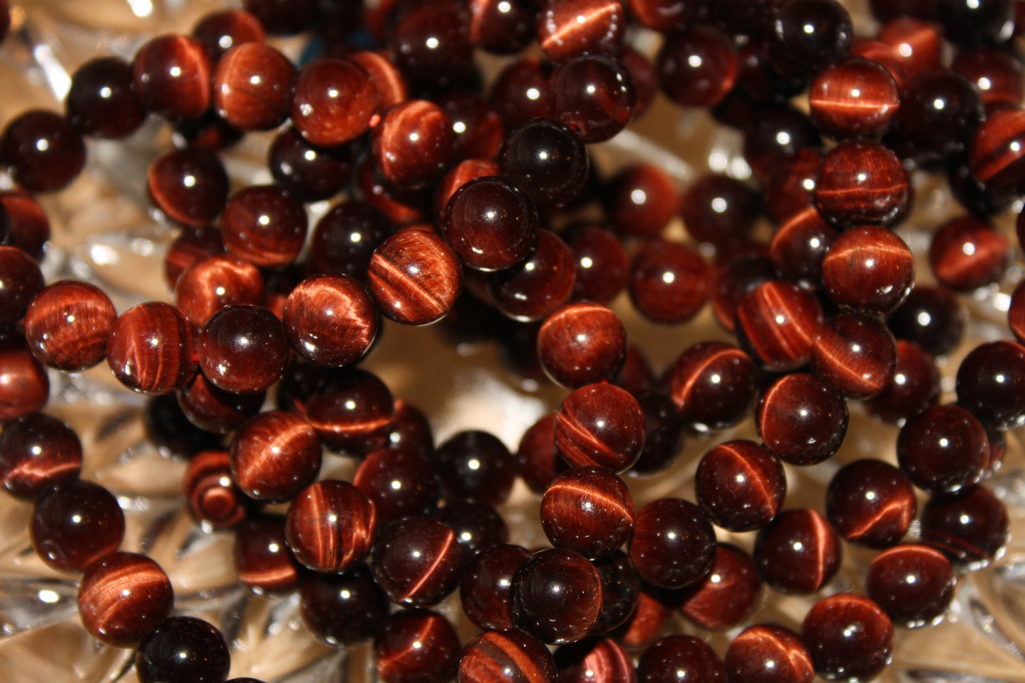 Red Tiger's Eye Bracelets