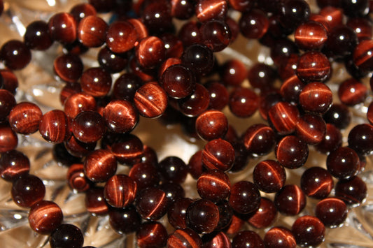 Red Tiger's Eye Bracelets