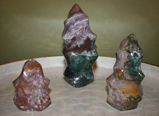 Ocean Jasper Flames