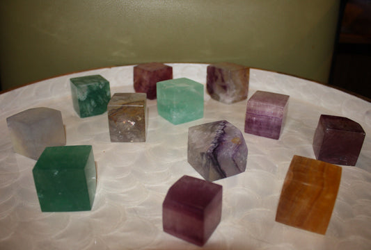 Fluorite Cubes